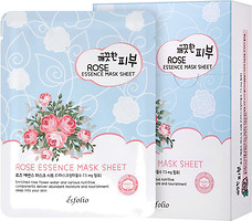 Фото Esfolio Pure Skin Rose Essence Mask Sheet тканинна маска з екстрактом троянди 25 мл