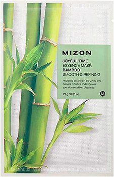 Фото Mizon Joyful Time Essence Mask Bamboo тканинна маска для обличчя 23 г