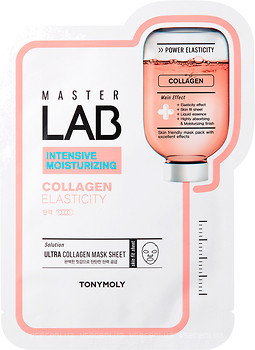 Фото Tony Moly Master Lab Collagen Mask тканинна маска для обличчя з колагеном 19 г