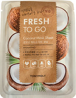 Фото Tony Moly Fresh To Go Coconut Mask Sheet Hydrating тканинна маска з маслом кокоса 22 г