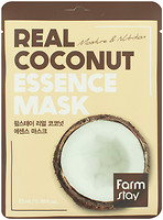 Фото FarmStay Coconut Real Essence Mask тканинна маска з екстрактом кокоса 23 мл