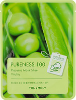 Фото Tony Moly Pureness 100 Placenta Mask Sheet тканинна маска з екстрактом соєвих бобів 21 мл