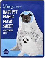 Фото Holika Holika Baby Pet Magic Mask Sheet тканевые маски Зверюшки Seal 22 мл