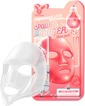 Фото Elizavecca Hyaluronic Acid Water Deep Power Ringer Mask Pack зволожуюча тканинна маска з гіалуроновою кислотою 23 мл