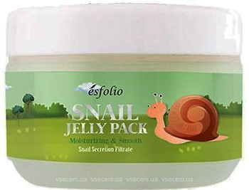 Фото Esfolio Snail Shape Memory Jelly Pack улиточная лифтинг-маска с памятью формы 100 мл