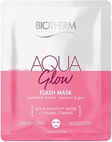 Фото Biotherm Aqua Glow Flash Mask тканинна маска для сяйва шкіри обличчя 1 шт