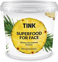 Фото Tink SuperFood For Face Alginate Mask маска альгинатная осветляющая Ананас и витамин C 15 г