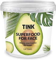 Фото Tink SuperFood For Face Alginate Mask маска альгінатна з ліфтинг ефектом Авокадо і колаген 15 г