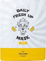 Фото Village 11 Factory тканинна маска для обличчя Daily Fresh UP mask Lemon 20 г