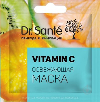 Фото Dr. Sante маска для обличчя Vitamin C Освіжаюча 12 мл