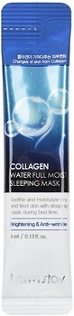Фото FarmStay маска для лица Collagen Water Full Moist Sleeping Mask с коллагеном 4 мл