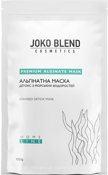 Фото Joko Blend альгінатна маска для обличчя і тіла Premium Alginate Mask Детокс і морськими водоростями 100 г