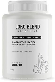 Фото Joko Blend альгінатна маска для обличчя і тіла Premium Alginate Mask З хитозаном і алантоїном 200 г