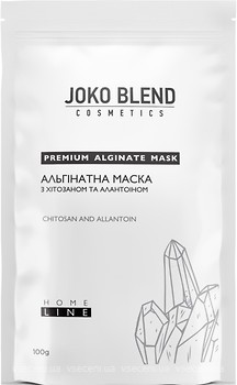 Фото Joko Blend альгінатна маска для обличчя і тіла Premium Alginate Mask З хитозаном і алантоїном 100 г