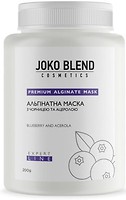 Фото Joko Blend альгінатна маска для обличчя і тіла Premium Alginate Mask З чорницею і ацеролою 200 г