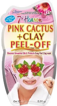Фото 7th Heaven маска-плівка для обличчя Peel-Off Pink Cactus & Clay Рожевий кактус і глина 10 мл