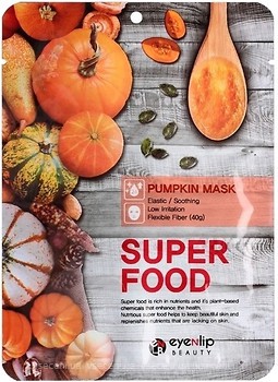 Фото Eyenlip тканинна маска для обличчя Super Food Pumpkin Mask Гарбуз 23 мл