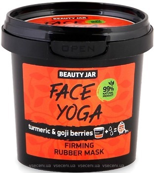 Фото Beauty Jar альгінатна маска-плівка для обличчя Fase Yoga Firming Rubber Mask Зміцнююча 20 г