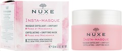 Фото Nuxe маска для лица Insta-Masque Exfoliating Отшелушивающая с розовой водой и маслом макадамии 50 мл