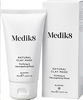 Фото Medik8 маска для лица Clay Mask Natural с глиной для глубокого очищения 75 мл