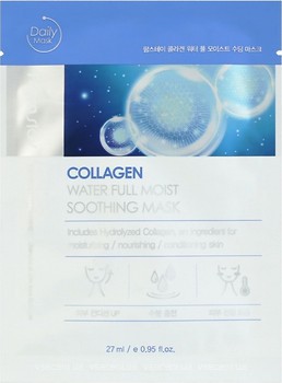 Фото FarmStay тканинна маска для обличчя Mask Collagen Water Full Moist з колагеном 27 мл