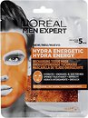 Фото L'Oreal Paris тканинна маска для обличчя Men Expert Hydra Energetic Енергетик 30 г