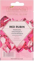 Фото Bielenda маска для обличчя Crystal Glow Red Rubin Поживна 8 г