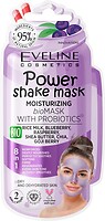 Фото Eveline Cosmetics маска для лица Power Shake Mask Увлажняющая с пробиотиками 10 мл