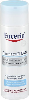Фото Eucerin гель для вмивання DermatoClean для нормальної і комбінованої шкіри 200 мл