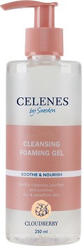 Фото Celenes гель-пінка Cloudberry з морошкою для сухої та чутливої шкіри 250 мл