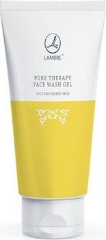 Фото Lambre гель очищающий Pure Therapy Face Wash Gel для жирной и комбинированой кожи 120 мл