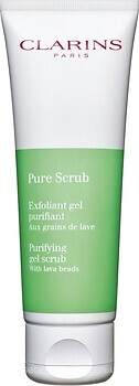 Фото Clarins гель-скраб для обличчя Pure Scrub Whith Lava Beads 50 мл