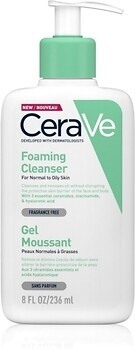 Фото CeraVe гель для обличчя для нормальної та жирної шкіри 236 мл