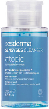 Фото SeSDerma Sensyses Atopic Cleanser лосьйон для очищення атопічної шкіри обличчя 200 мл