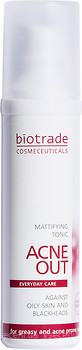 Фото Biotrade тонік Acne Out Mattifying Tonic матувальний для жирної і схильної до акне шкіри 60 мл
