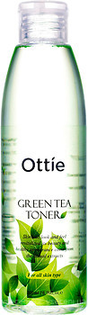 Фото Ottie тонер Green Tea Toner з зеленим чаєм 200 мл