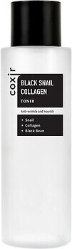 Фото Coxir тонер-эссенция Black Snail Collagen Toner 150 мл