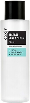 Фото Coxir тонер Tea Tree Pore Sebum Toner 150 мл