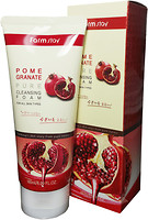 Фото FarmStay пінка для вмивання Pomegranate Pure Cleansing Foam з екстрактом граната 180 мл