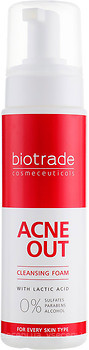 Фото Biotrade пінка для вмивання Acne Out Cleansing Face Foam 150 мл
