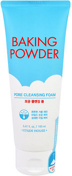 Фото Etude House пінка Baking Powder Pore Cleansing Foam для глибокого очищення пор з содою 3в1 160 мл