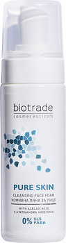 Фото Biotrade пінка для вмивання Pure Skin Cleansing Face Foam з ефектом звуження пор і зволоження 200 мл