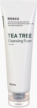 Фото A'pieu пінка для вмивання Nonco Tea Tree Cleansing Foam з чайним деревом 130 мл