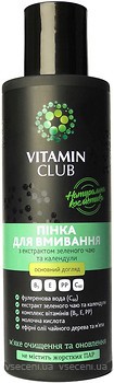 Фото Vitamin Club пінка для вмивання з екстрактом зеленого чаю і календули 150 мл