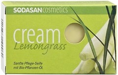 Фото Sodasan мило-крем для обличчя Lemongrass з маслами ши і лемонграсу 100 г