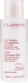 Фото Clarins очищающее молочко Velvet 400 мл