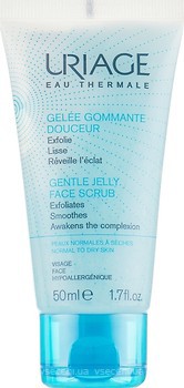 Фото Uriage м'який скраб для обличчя Gentle Jelly Face Scrub 50 мл
