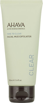 Фото Ahava грязьовий пілінг для обличчя Time to Clear Facial Mud Exfoliator 100 мл