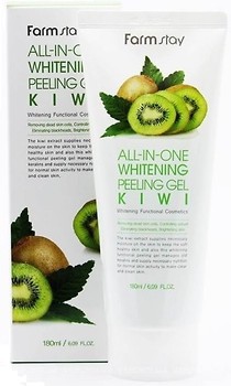 Фото FarmStay пілінг-гель All-In-One Whitening Kiwi Peeling Gel 180 мл