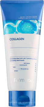 Фото FarmStay пилинг-гель с коллагеном Collagen Water Full Moist Peeling Gel 180 мл